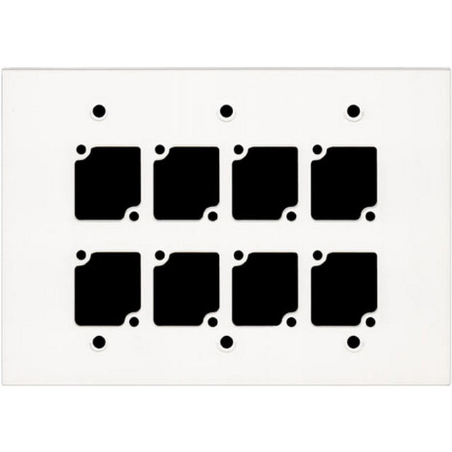 Ace Backstage Co. WP-318 Aluminum 8 CONNECTRIX Mount Wall Panel