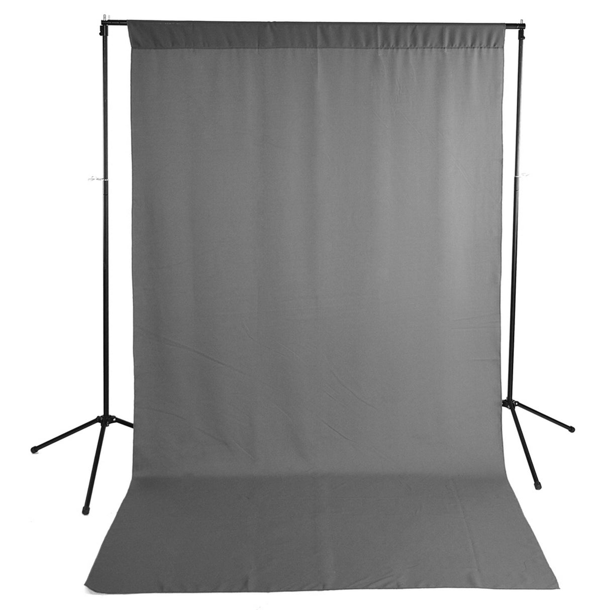 Savage 5 x 9-Foot Wrinkle-Resistant Polyester Background Economy Stand Kit Gray