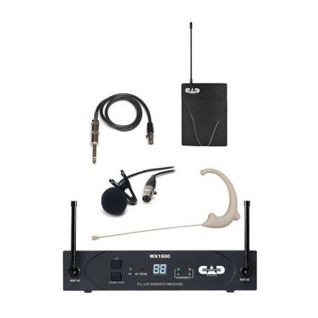 CAD Audio WX1610 G UHF Wireless Bodypack Microphone System