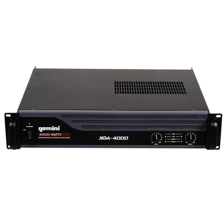 Gemini XGA-4000 4000Watt Peak Professional Power Amplifier