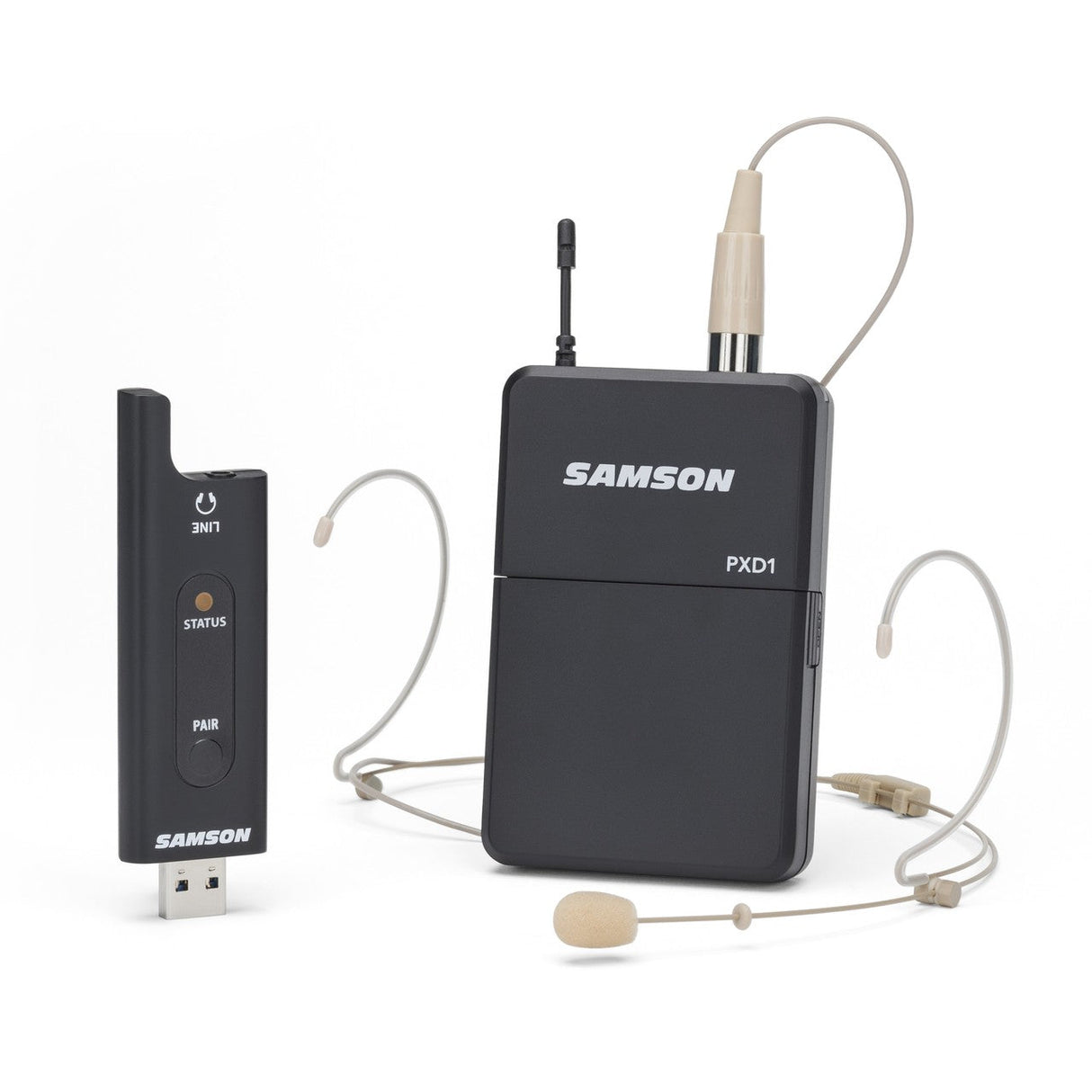 Samson XPD2 USB Digital Wireless Headset System Beige (Used) - used