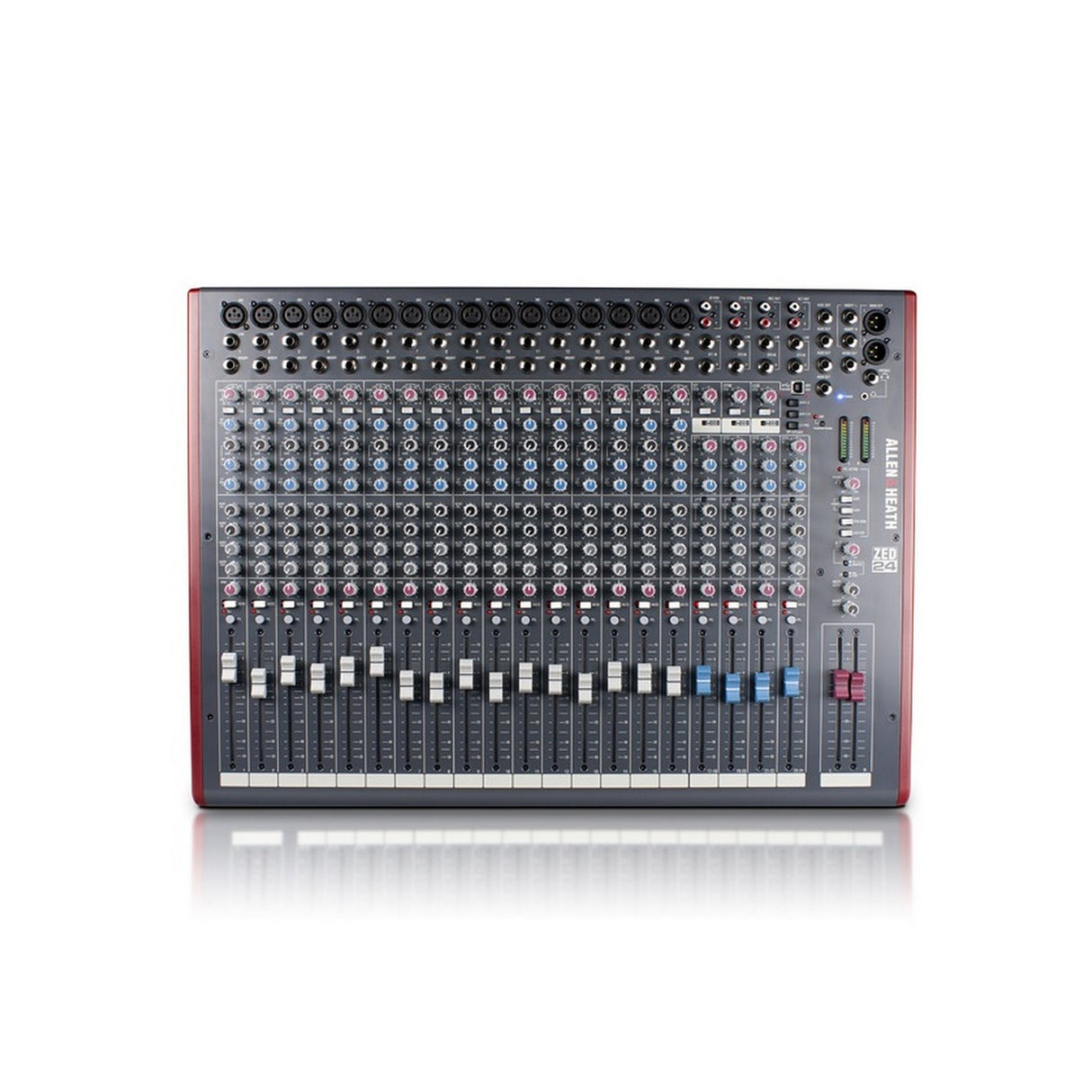 Allen & Heath ZED-24 Portable 16 Mono 4 Stereo Channel Neutrik XLR Mic 1/4 Inch Mixer