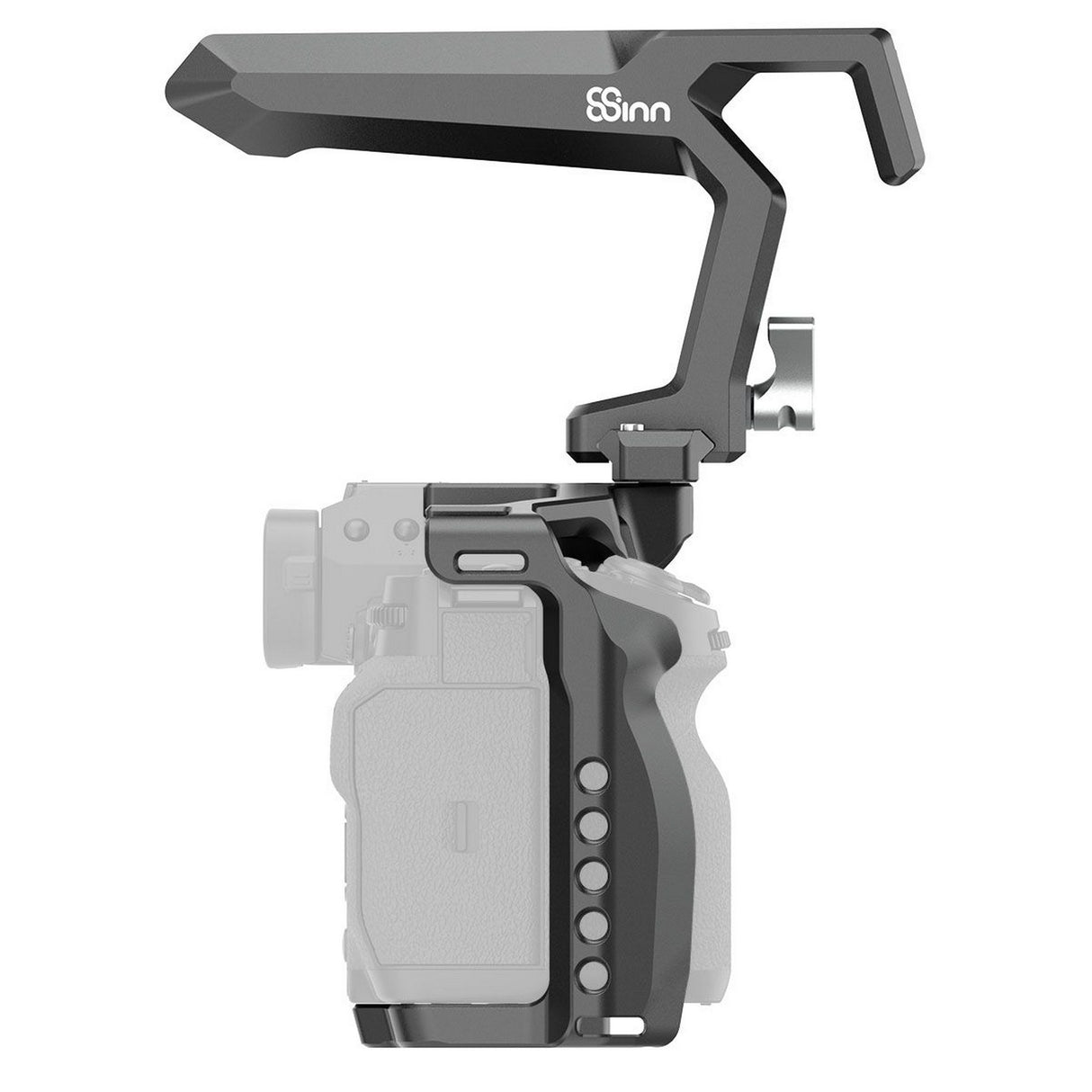 8Sinn 8-FX-H2S + 8-THBCROW Camera Cage with Black Crow Top Handle for Fujifilm X-H2/X-H2S