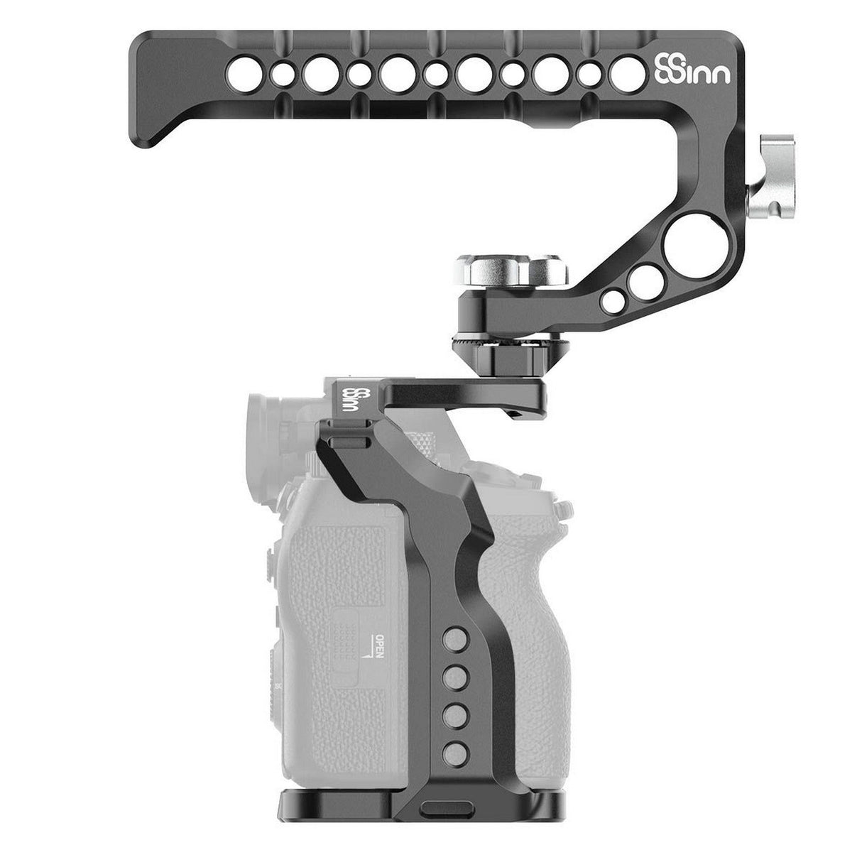 8Sinn 8-a7SIII C + 8-THSV2 Camera Cage with Scorpio Top Handle for Sony A7SIII