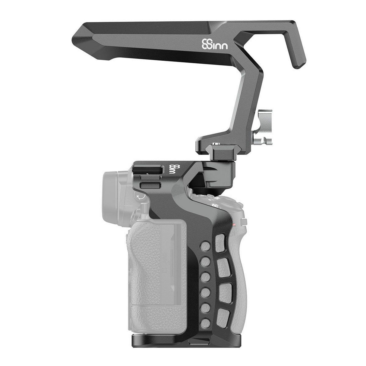 8Sinn 8-NZ6Z7 C V2 + 8-THBCROW Camera Cage with Black Crow Top Handle for Nikon Z6/Z6/Z6 II/Z7II