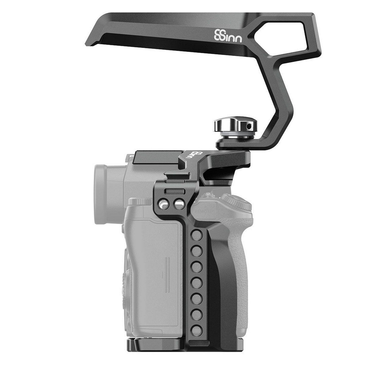 8Sinn 8-PS5II C + 8-THBRAVEN Camera Cage with Black Raven Top Handle for Panasonic Lumix S5II/S5IIX