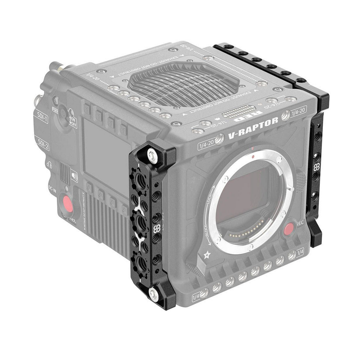 8Sinn 8-RSP-RR + 8-LSP-RR Right and Left Side Plate for RED V-Raptor