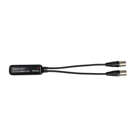 Listen Tech Dante 2 Channel XLR Adapter Compact Audio Interface