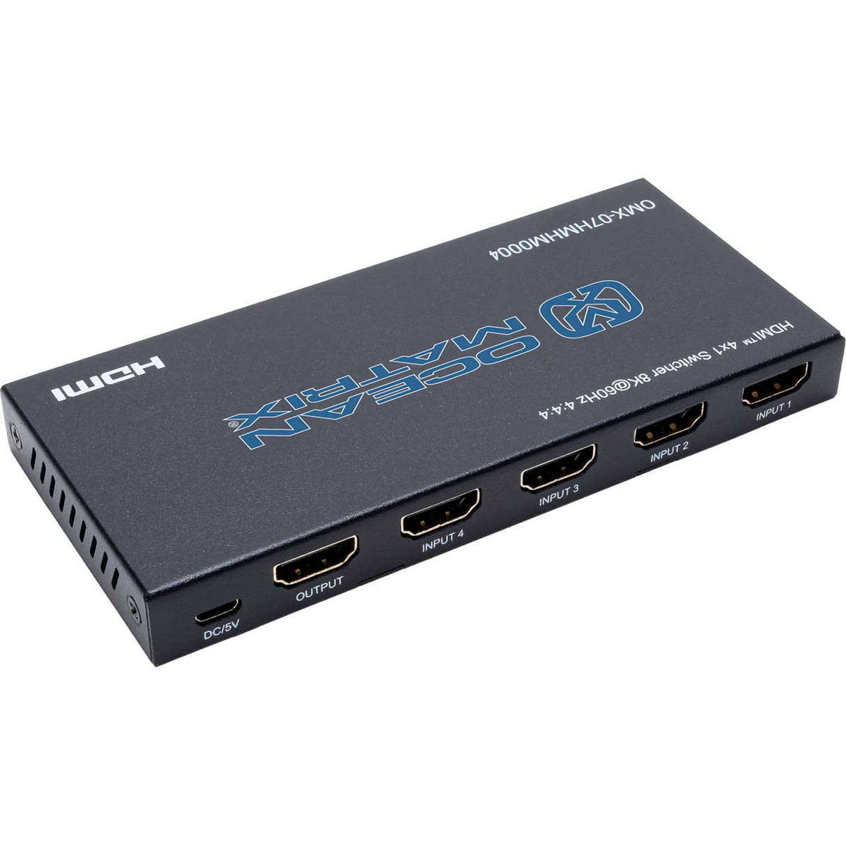 Ocean Matrix 8K HDMI 4x1 Switcher with HDR