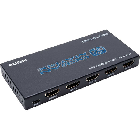 Ocean Matrix 8K HDMI 4x1 Switcher with HDR