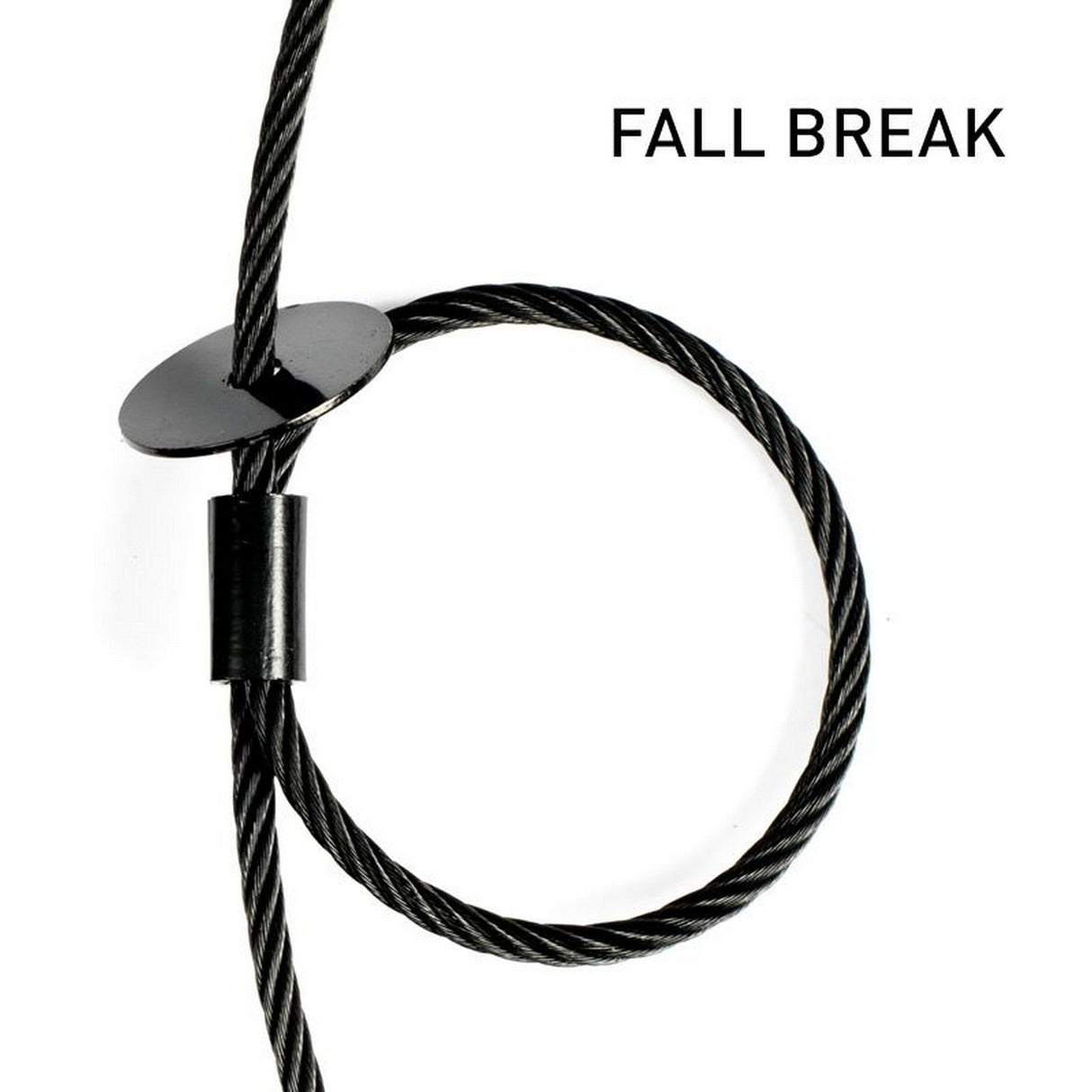 ADJ SC5B 31.5-inch 800 mm Black Safety Cable 45 kg Load Capacity