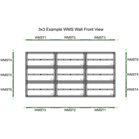 ADJ WMST4 Trim Section #4 Left Right Side Corner