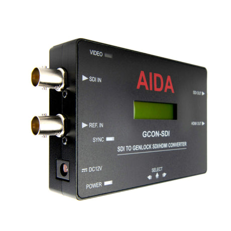 AIDA GCON-SDI SDI to Genlock SDI/HDMI Converter