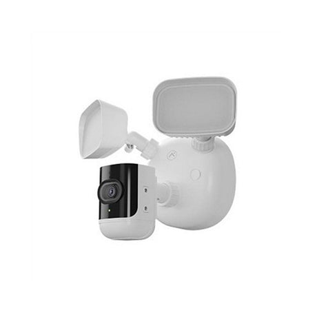 Alarm.com 4MP 3000-Lumen 2-Way Audio Floodlight Camera White