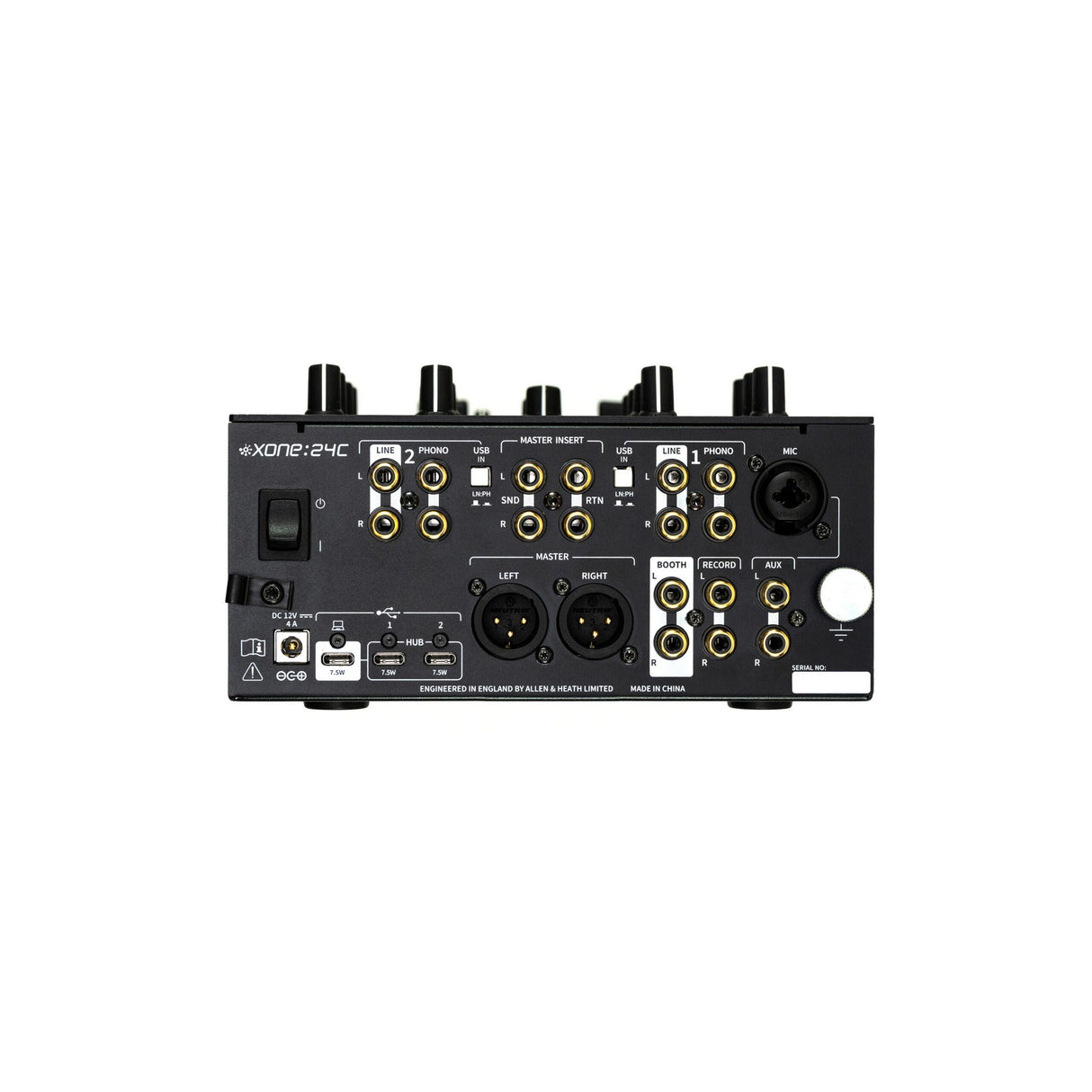 Allen & Heath Xone: 24C 2+1 Channel Analog DJ Mixer/Interface