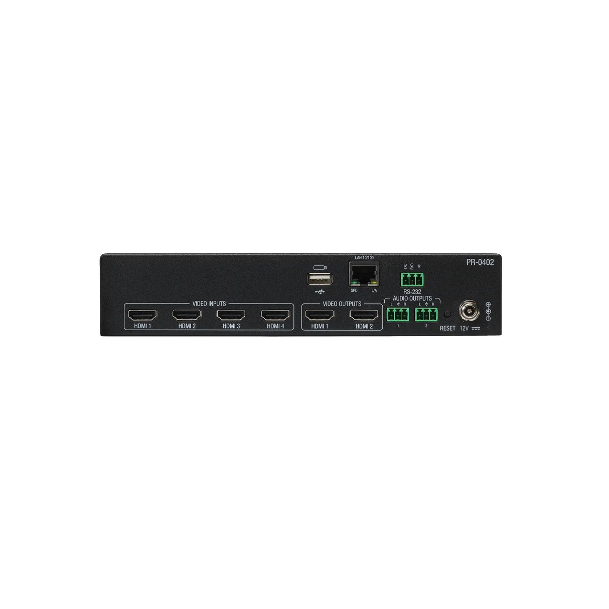 AMX PR-0402 Precis 4 x 2 4K60 HDMI Switcher