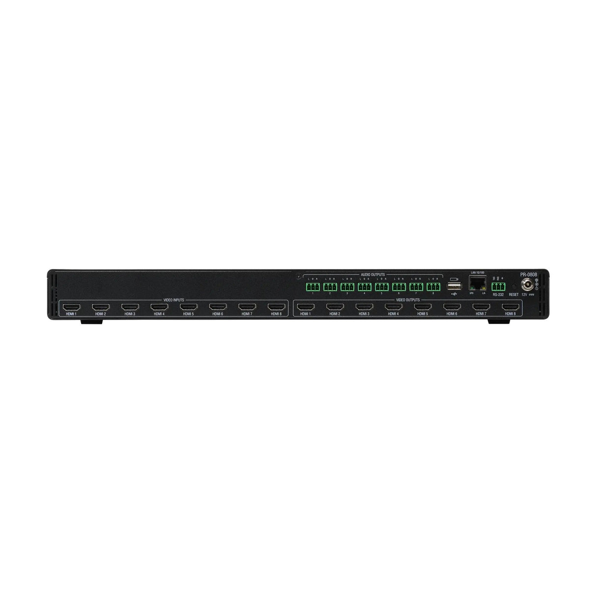 AMX PR-0808 Precis 8 x 8 4K60 HDMI Switcher
