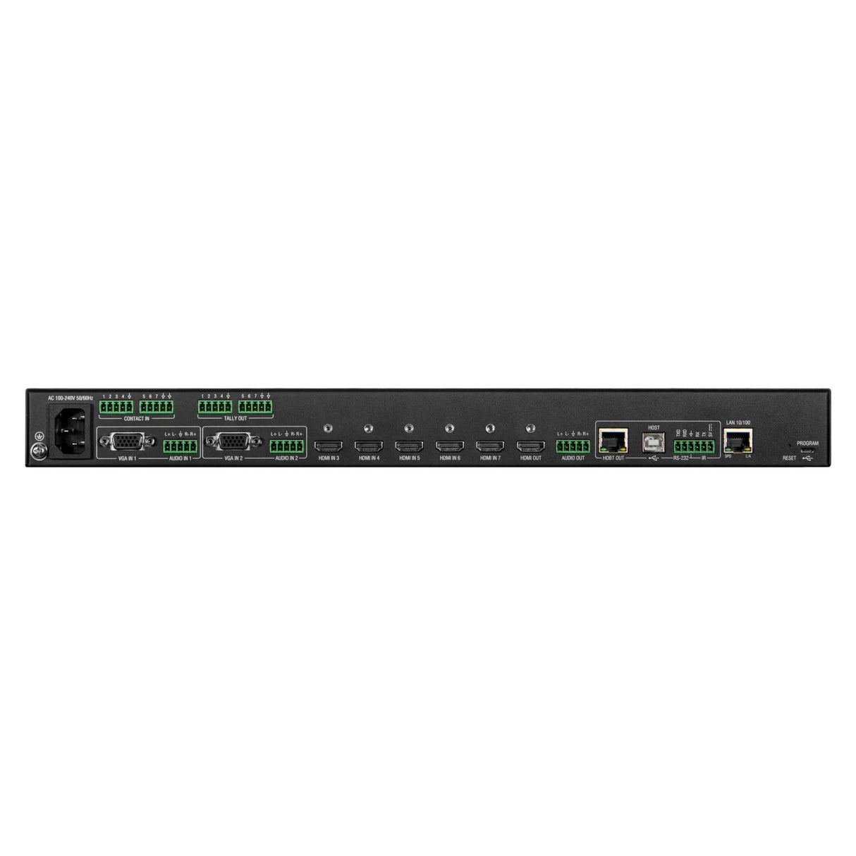 AMX VPX-1701 7 x 1 + 1 4K60 Presentation Switcher