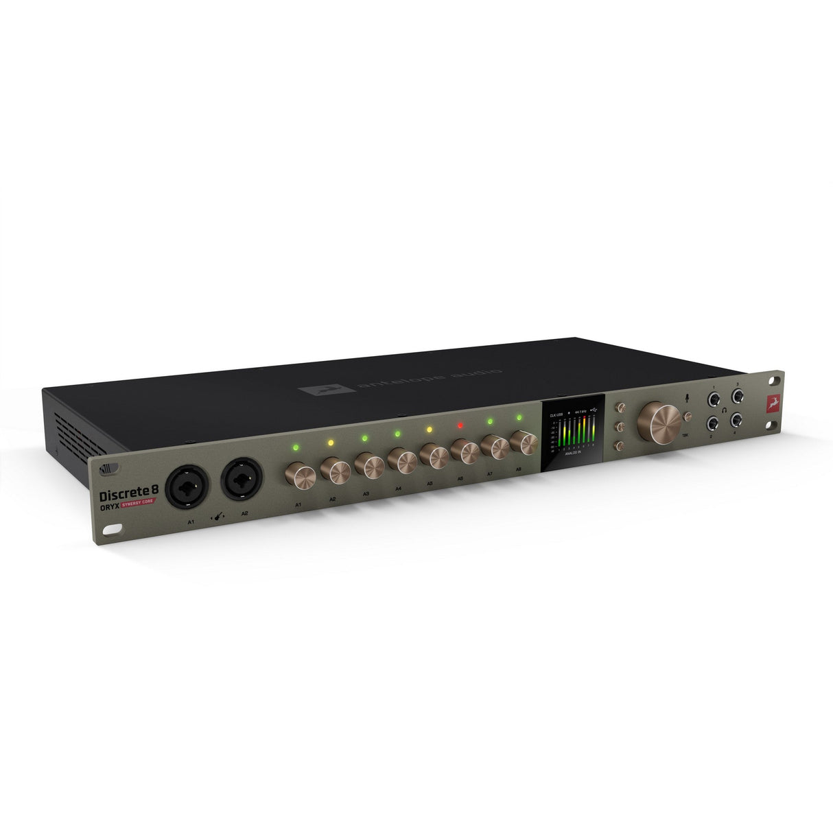 Antelope Audio Discrete 8 Oryx 26×38 USB-C Audio Interface with Synergy Core Real-Time FX Processing