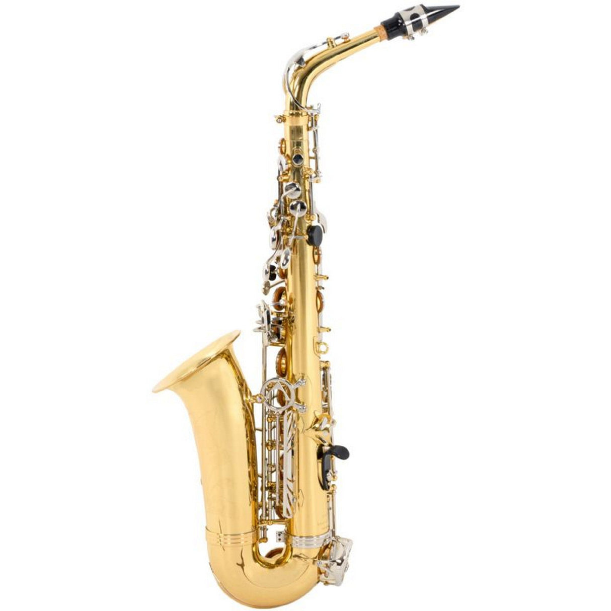 Antigua Vosi AS2155LN Eb Alto Saxophone Nickel Keys/Lacquer Body