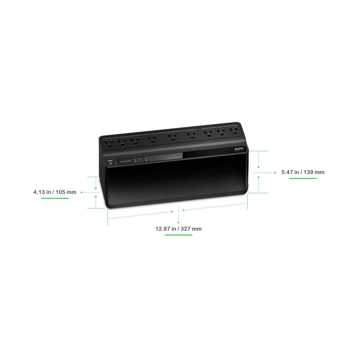 APC Back-UPS 850VA Battery Backup and Surge Protector