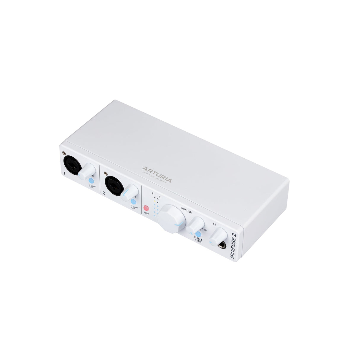 Arturia MiniFuse 2 USB-C Audio Interface Recording Pack White