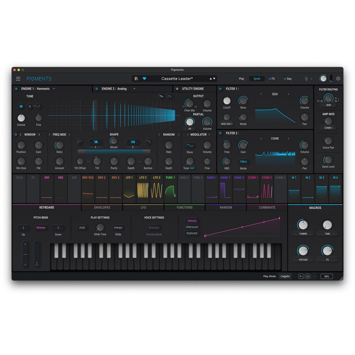 ARTURIA Pigments 6 Software Synthesizer