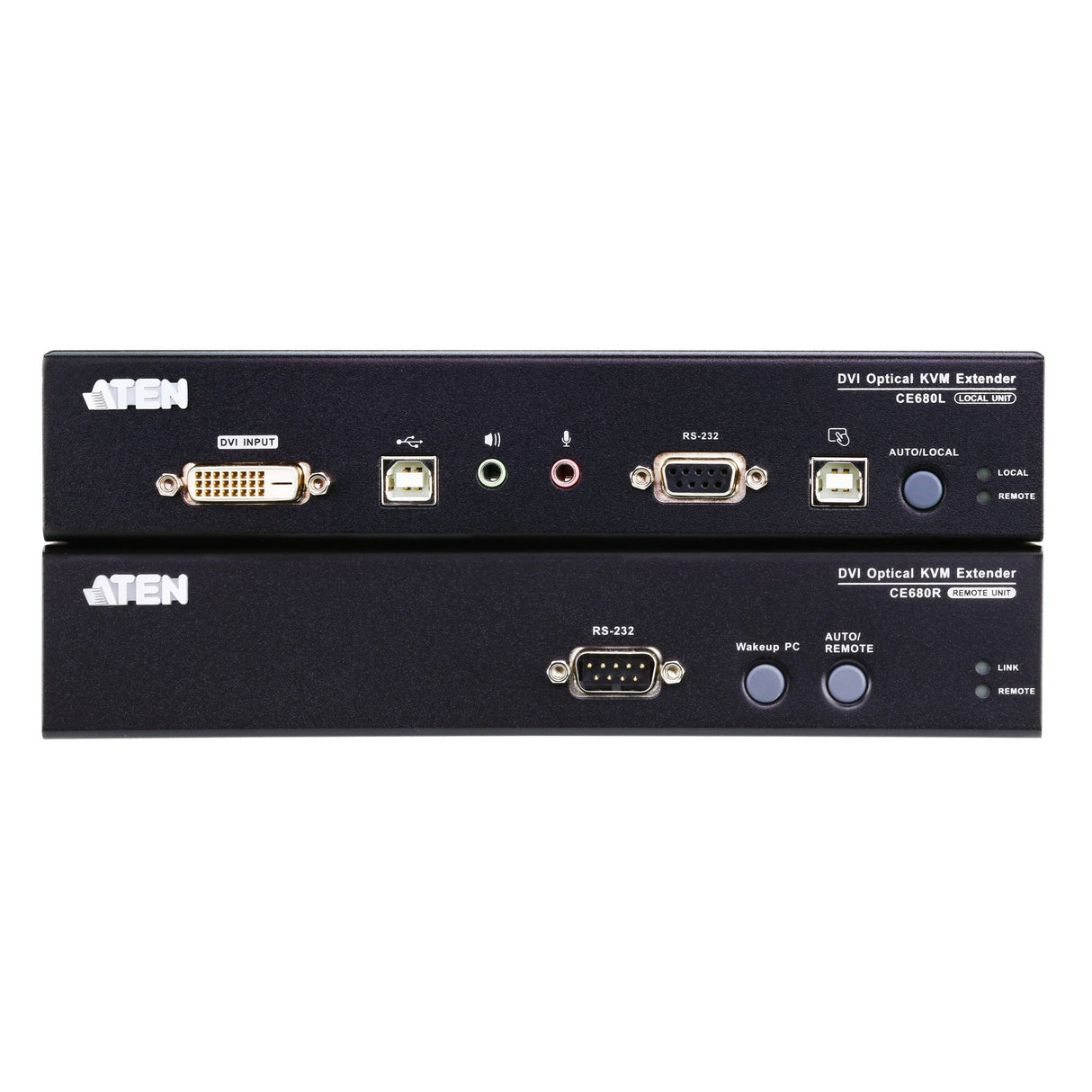 ATEN CE680 USB DVI Optical KVM Extender