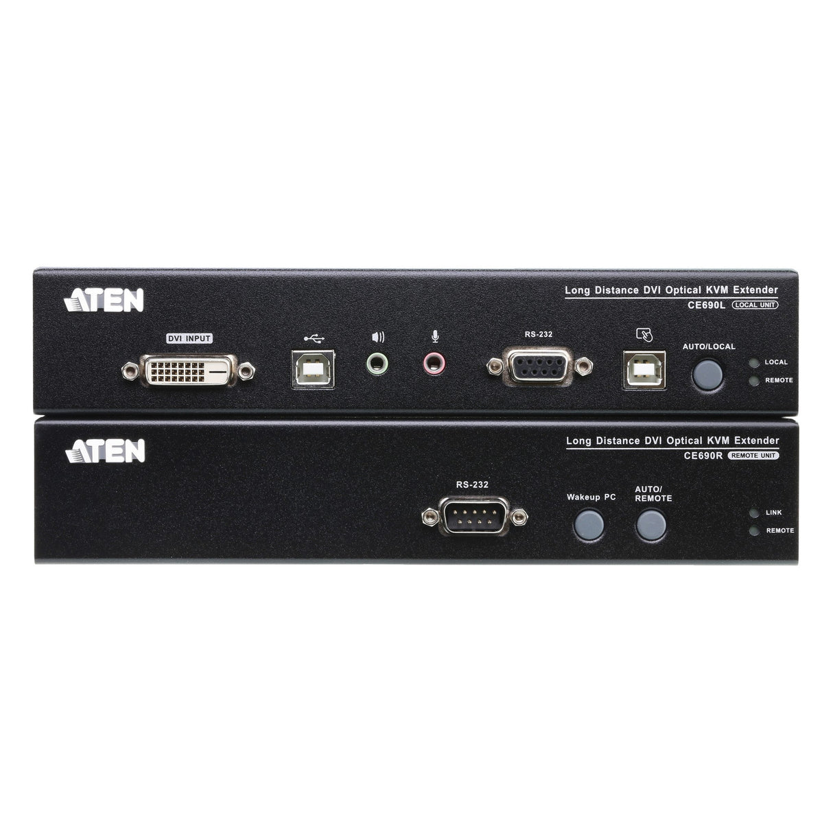 ATEN CE690 USB DVI Optical KVM Extender