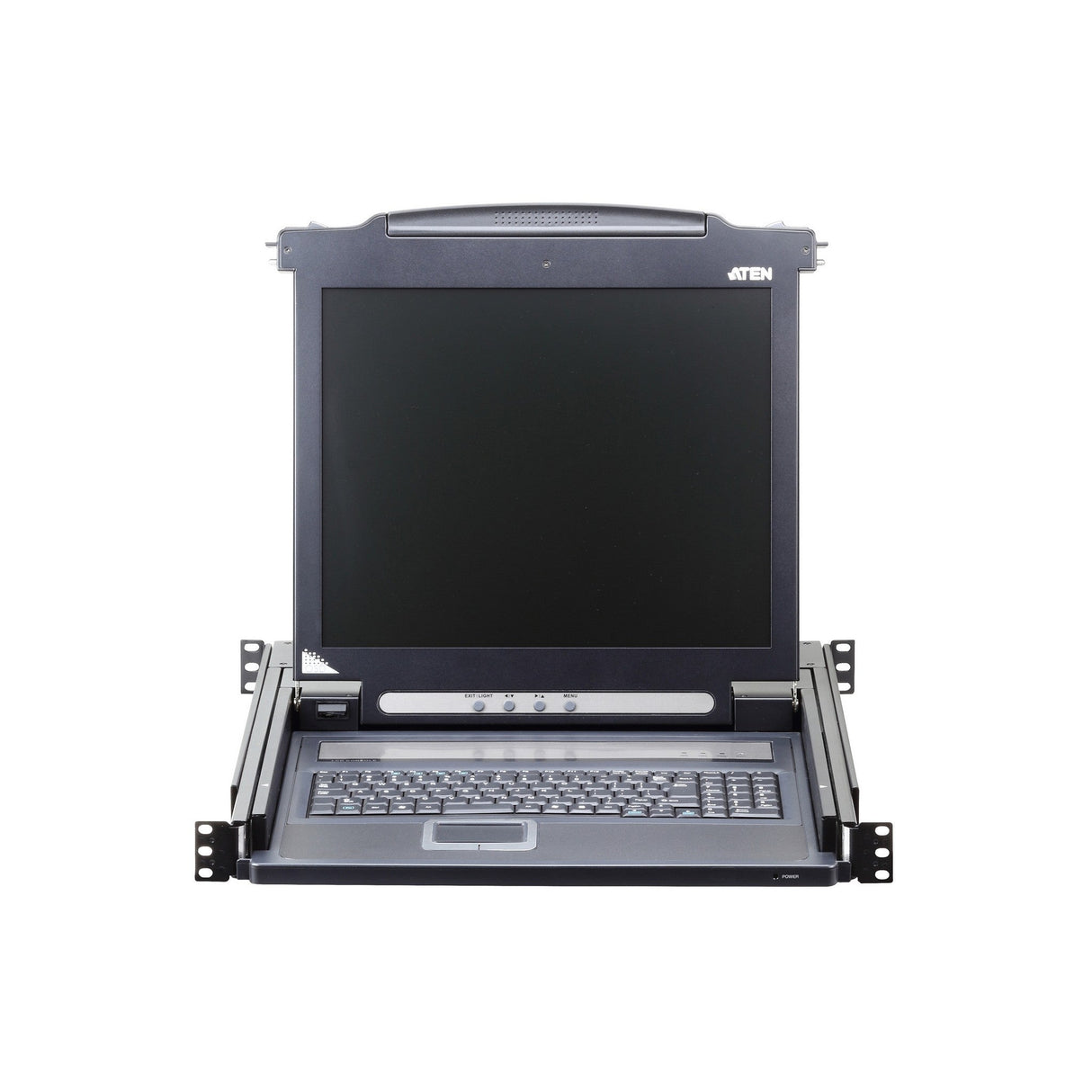 ATEN CL1000M Single Rail LCD Console PS/2-USB VGA