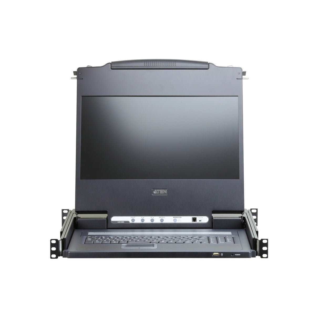 ATEN CL6700MW Single Rail LCD Console USB HDMI/DVI /VGA