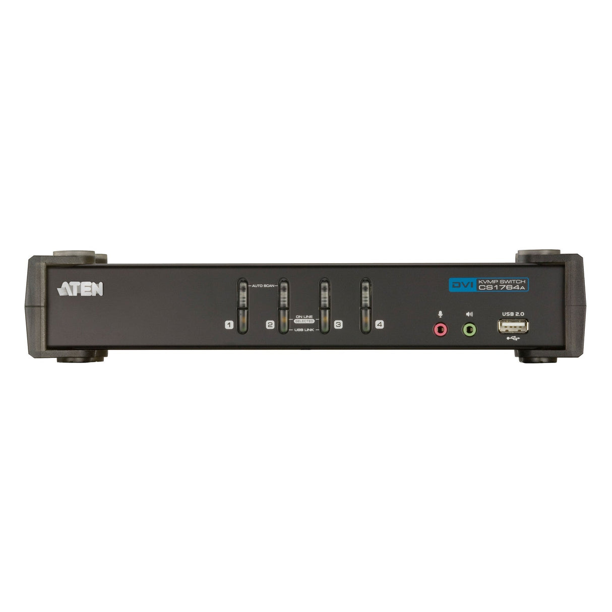 ATEN CS1764A 4-Port USB DVI/Audio KVMP Switch