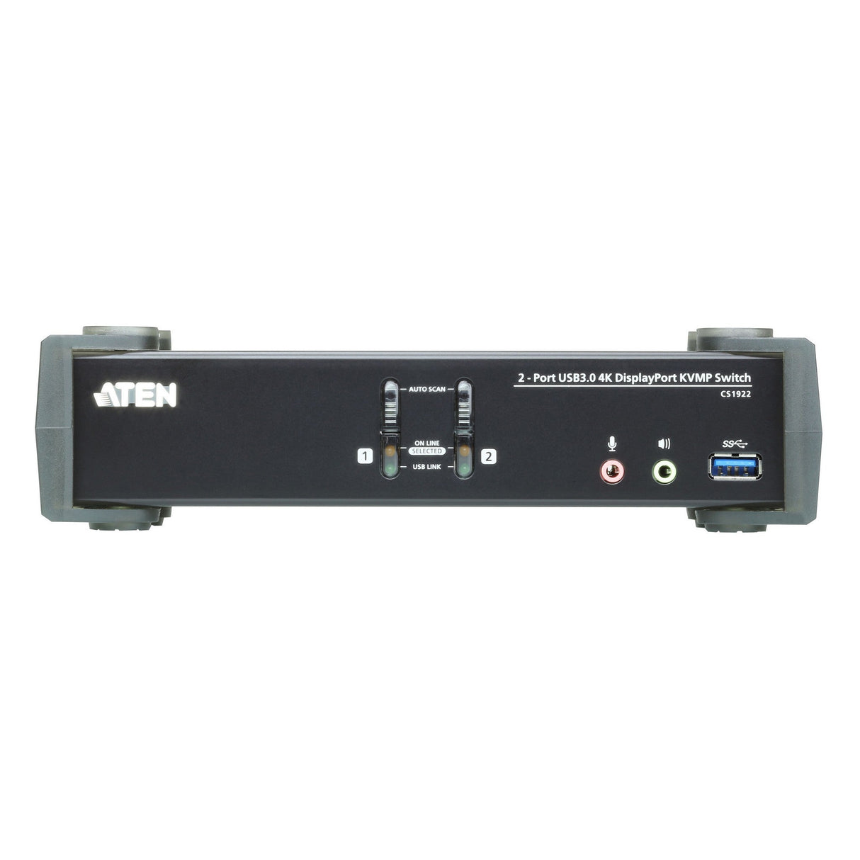 ATEN CS1922 2-Port USB 3.0 4K DisplayPort KVMP Switch