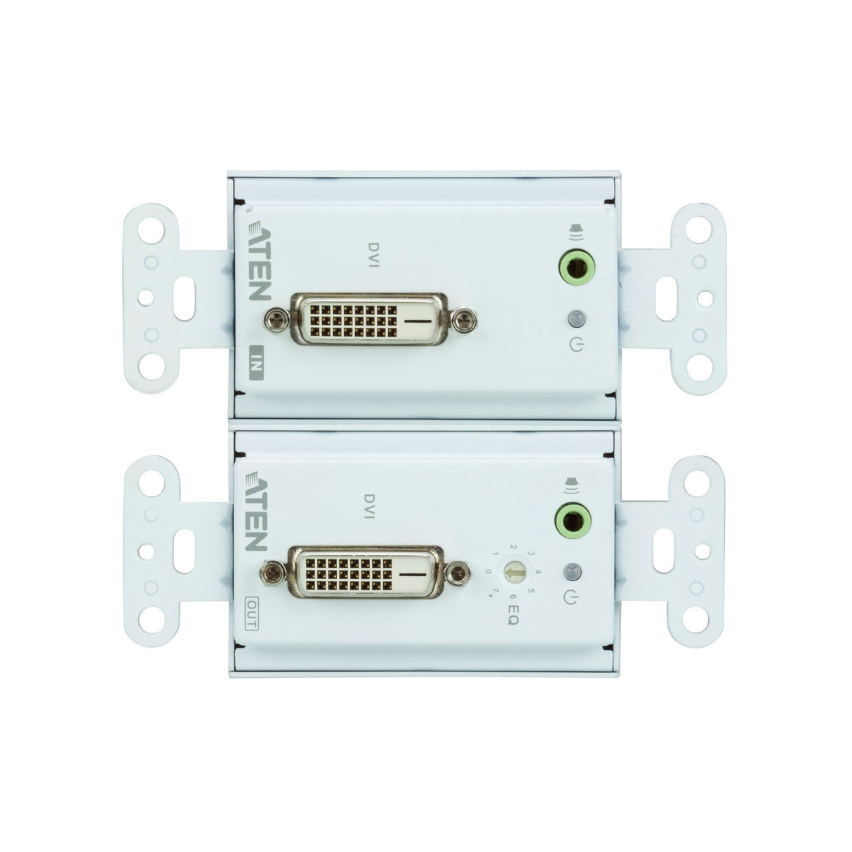 ATEN VE606 DVI over Cat5 Extender Wall Plate