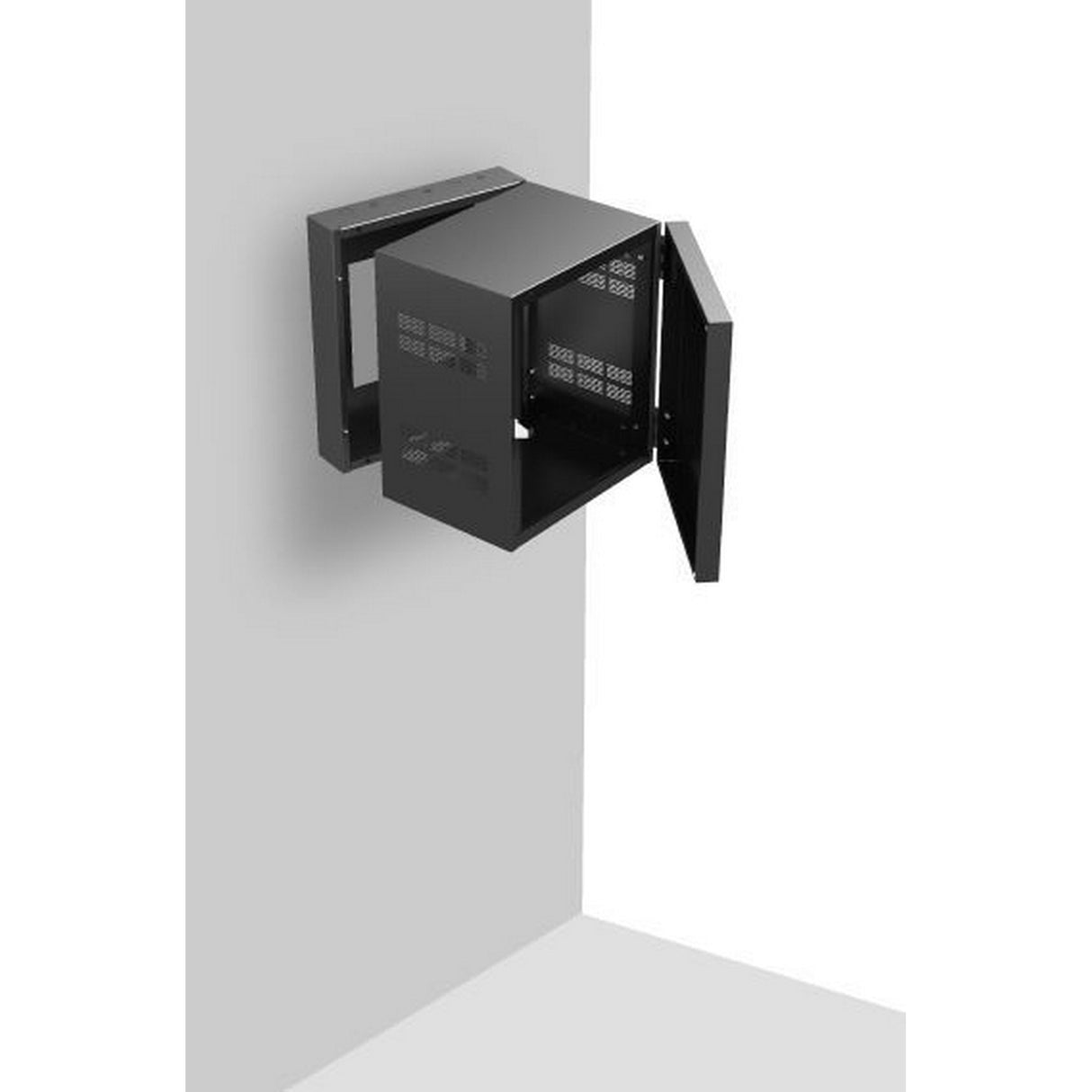 AtlasIED 312‑15 19-Inch Stand‑Alone Wall Rack Cabinet, 12RU