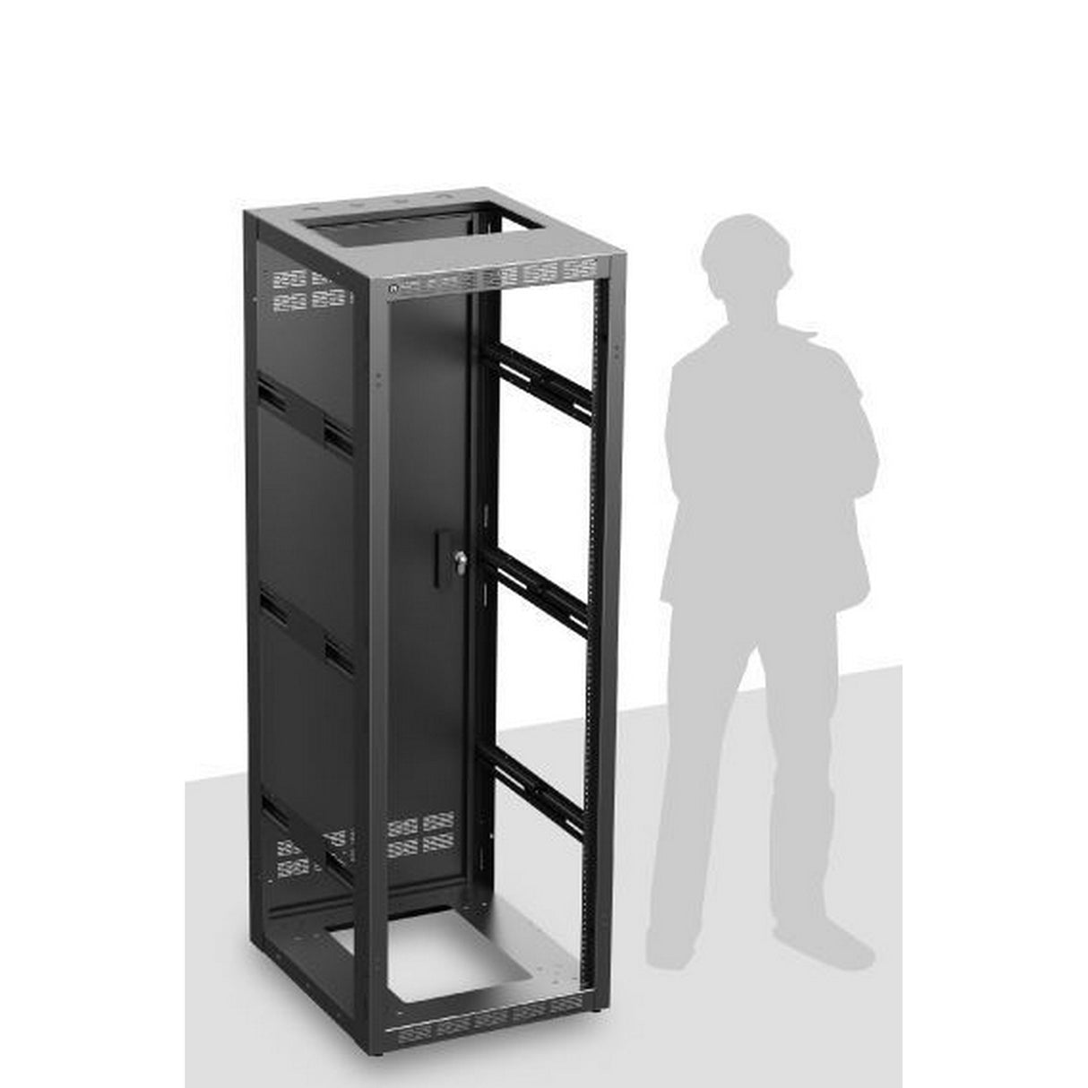 AtlasIED 500 Series Standalone/Gangable Floor Cabinet