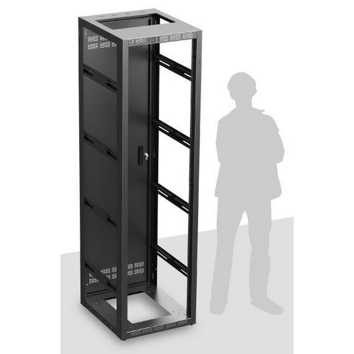 AtlasIED 500 Series Standalone/Gangable Floor Cabinet