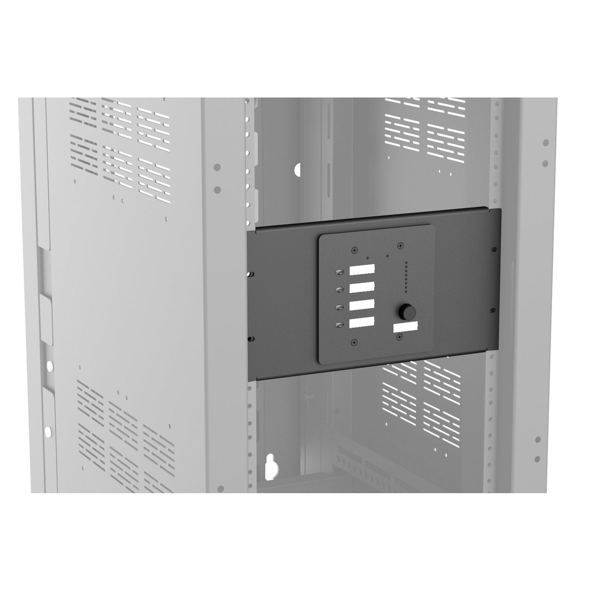 AtlasIED Half-Rack Mount Kit for Single BlueBridge Wall Controller, 3RU