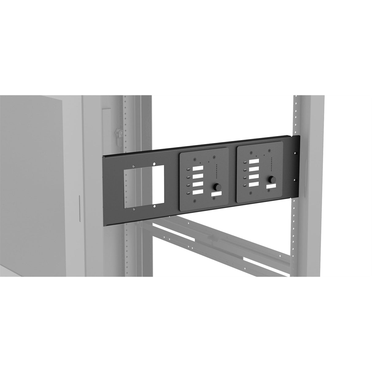 AtlasIED Half-Rack Mount Kit for Single BlueBridge Wall Controller, 3RU