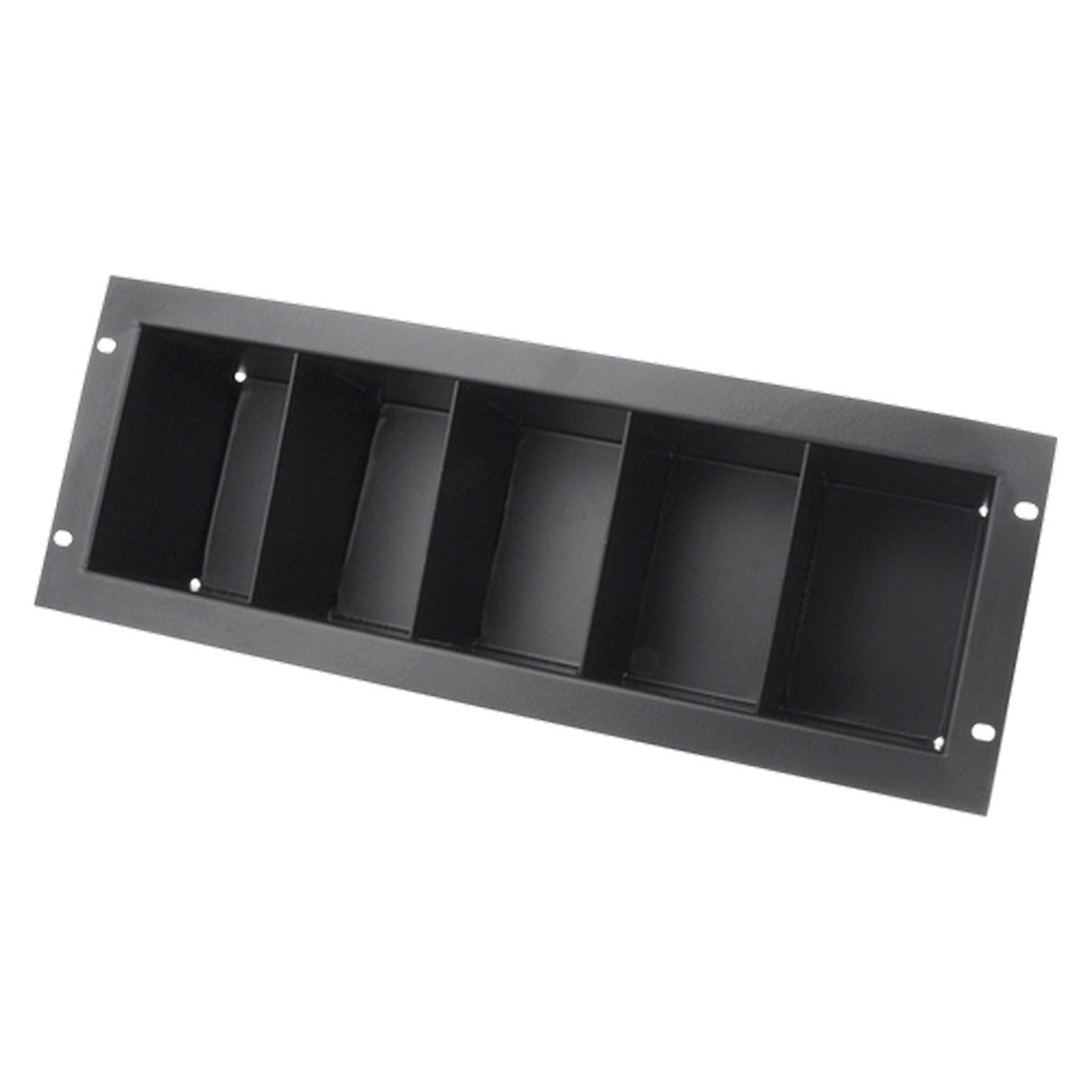 AtlasIED CD4 Rack Mount Compact Disc Storage Shelf, 3RU