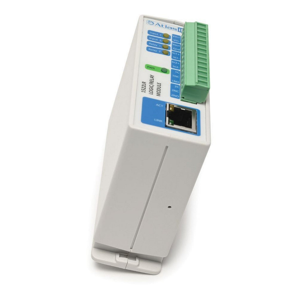 AtlasIED 1522LR 2 Logic Input x 2 Relay Output IO Device