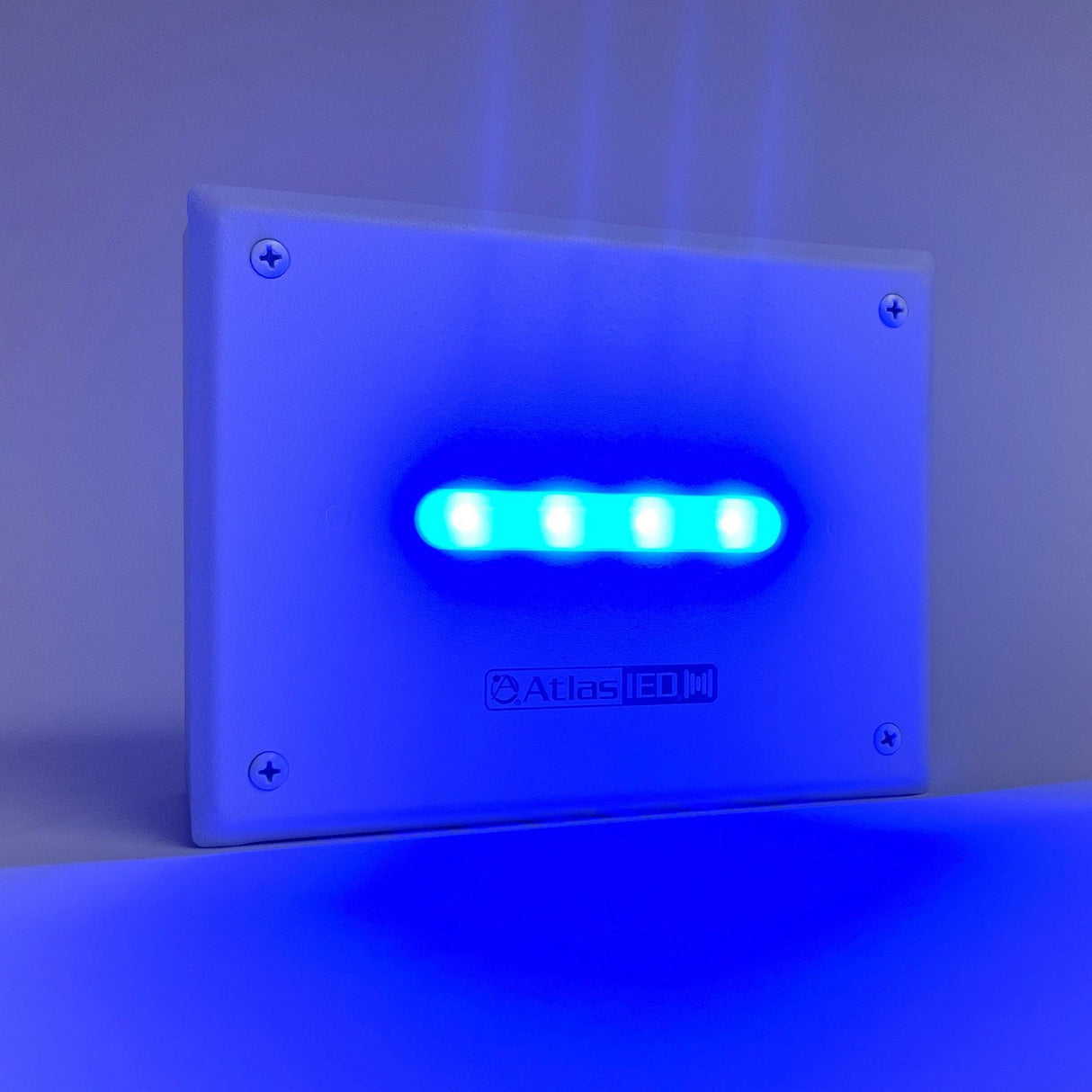 AtlasIED IP‑F Indoor Wall‑Mount LED Flasher with PoE+