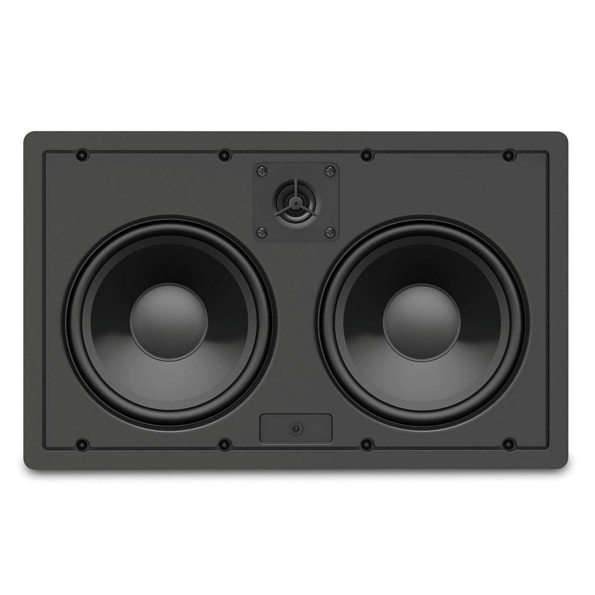 AtlasIED LCRM62 Dual 6.5-Inch 2‑Way In‑Wall LCR Speaker, Single Unit