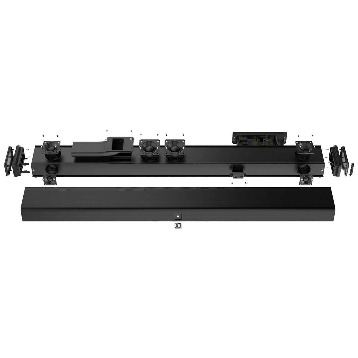 Audac IMEO2 Professional 3-Way Soundbar Black