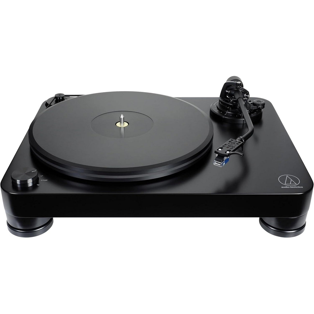 Audio-Technica AT-LP7 Fully Manual Belt-Drive Turntable, Black