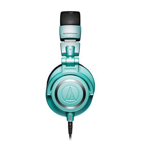 Audio-Technica ATH-M50xIB Closed-Back Dynamic Monitor Headphones, Limited Edition Ice Blue
