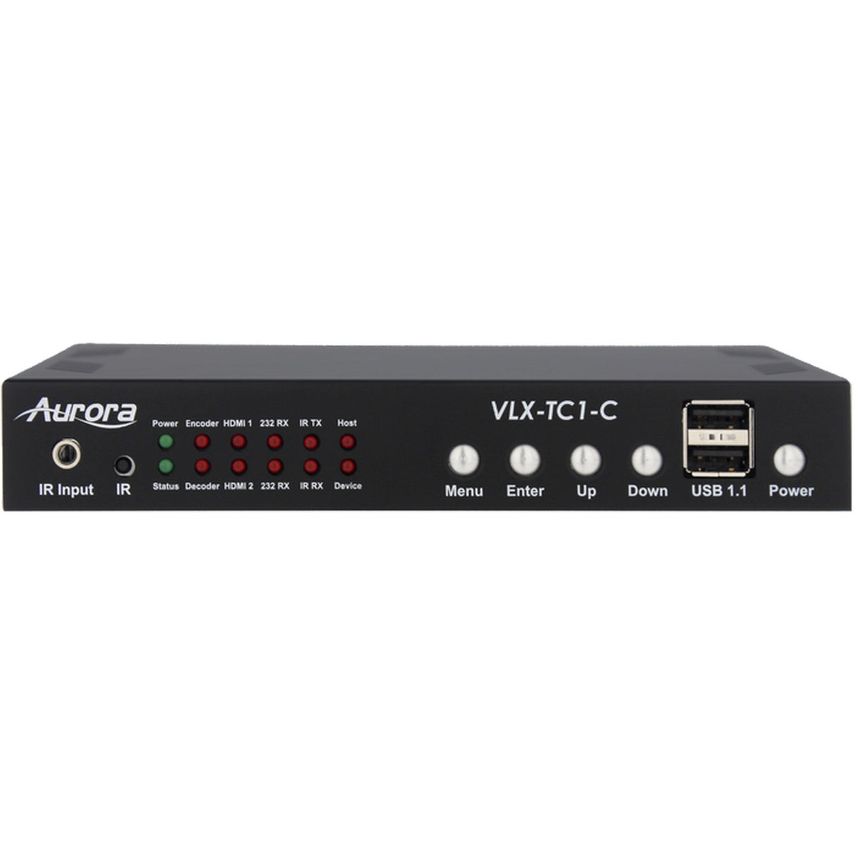 Aurora VLX-TC1-C 4K Over IP 1Gbps Network Streaming Transceiver