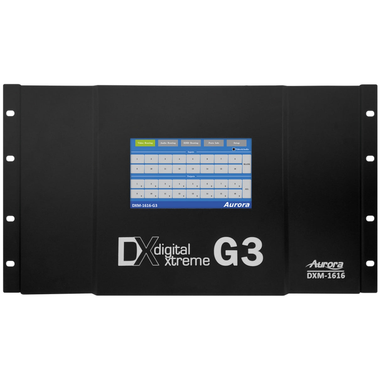 Aurora DXM-1616-G3 4K UHD 16x16 Digital Matrix Switcher