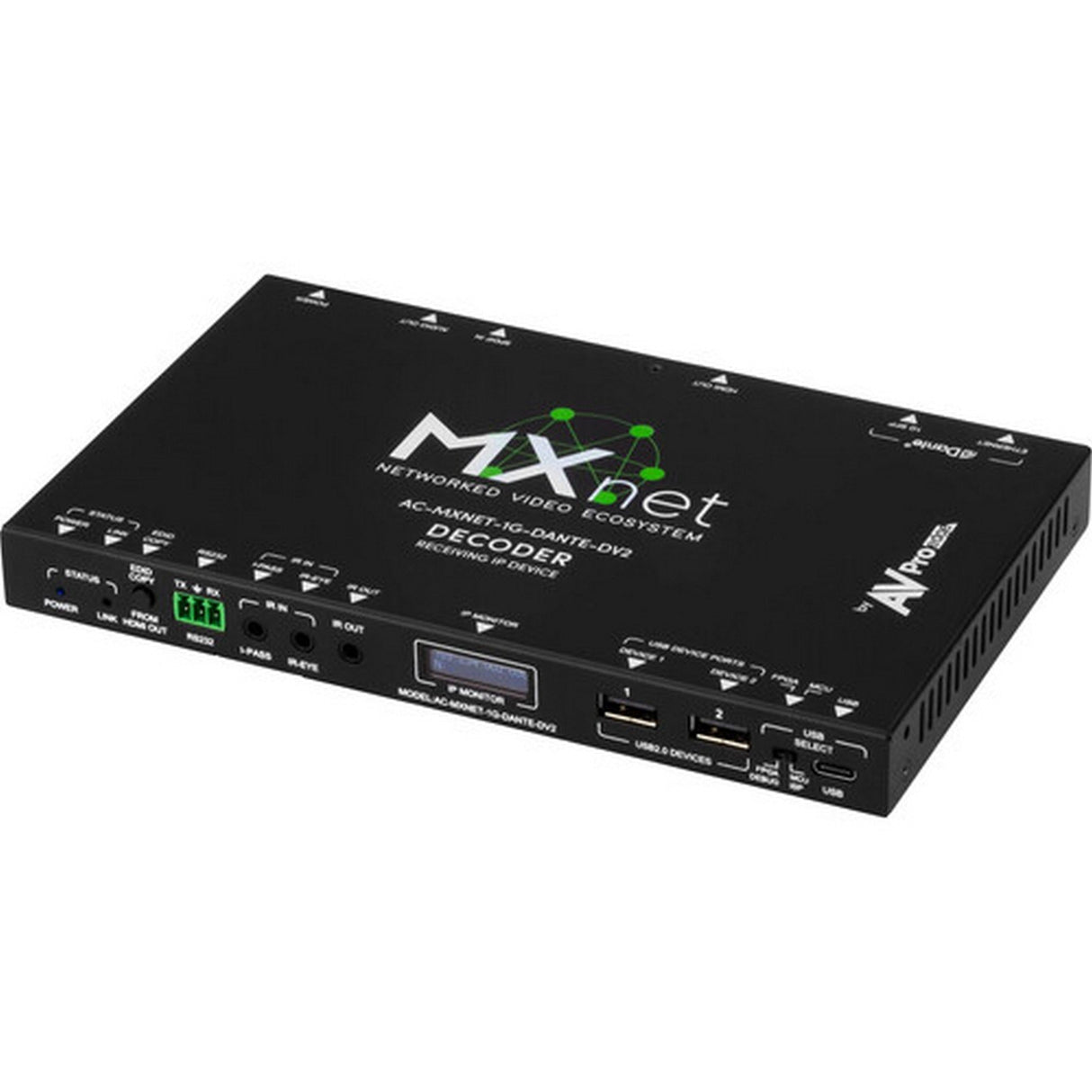 AVPro Edge MXNet 1G Evolution II AV-over-IP Encoder/Decoder