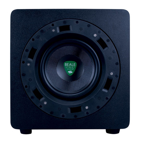 Beale Street Audio BPS-80 8-Inch In-Room Subwoofer with 200W Built-In Amplifier Black